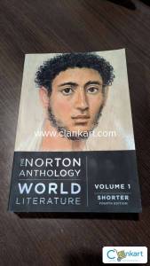 World Literature Norton Anthology Shorter Fourth Edition Volume 1