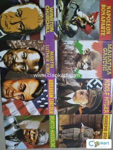 World famous historical figures----8 books