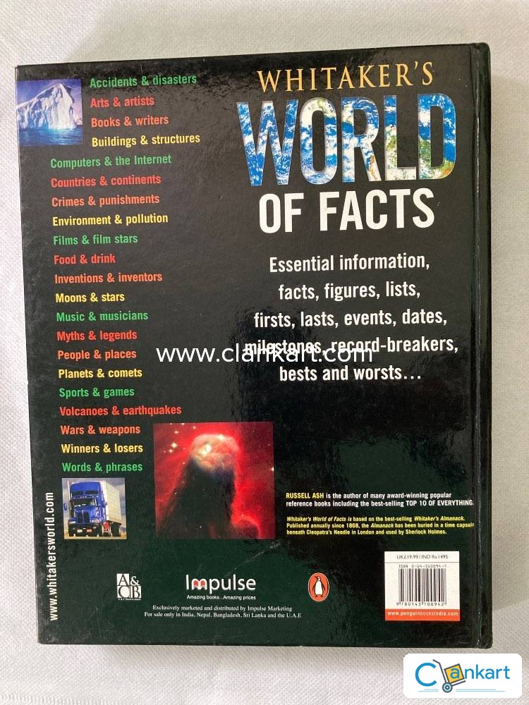 New　World　Buy　On　Whitakers　2007'　Earth!　'Every　Subject　Condition　For　Of　Facts　Good　Book　In　At