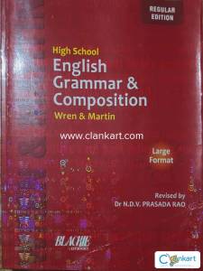 Wren & Martin grammar book [ New best condition]