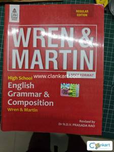 Wren and Martin English Grammar