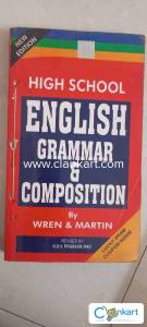 Wren and Martin English Grammar and composition