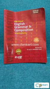 Wren and Martin- High School English Grammar and Composition