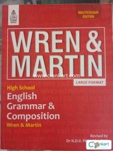 Wren and Martin High School English Grammar and Composition