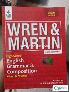 Wren and Martin latest edition English book