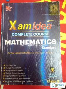 XAM IDEA MATHEMATICS STANDARD FOR CLASS 10
