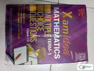 X am idea Mathematics MCQs for class 12