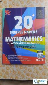 Xam Idea 20 Plus CBSE Sample Papers Mathematics Class 12 for 2020 Exam