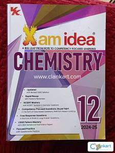 Xam Idea Chemistry for Class 12 (2024-25 Edition)