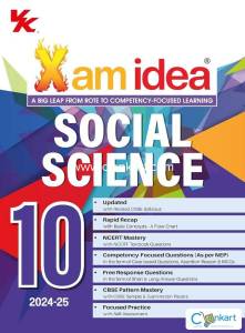 Xam Idea Class 10 Social Science 2024-25  Latest Cbse Syllabus  Mind