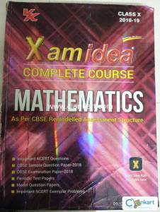 Xam Idea Complete Course Mathematics Class 10 for 2019 Exam