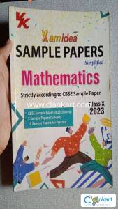 Xam Idea Maths Sample Paper Book for CBSE Class 10 students