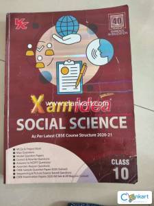 Xam Idea Social Science - Class 10- CBSE (2020-21)