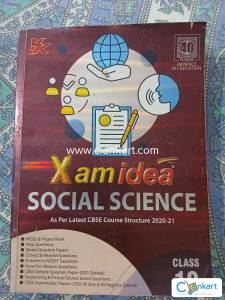 Xam Idea Social Science for class 10