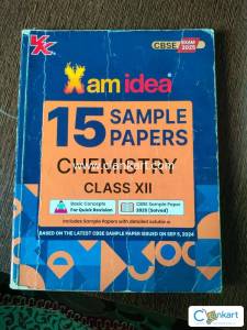 Xam idea 15 sample paper Chemistry class 12
