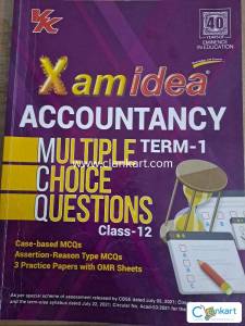 Xam idea Accountancy class 12