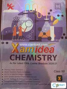 Xam idea Chemistry for class 12