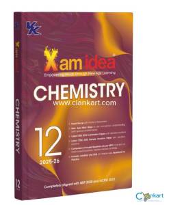 Xam idea Class 12 Chemistry  202526 Edition  CBSE Board  NEP & NCF