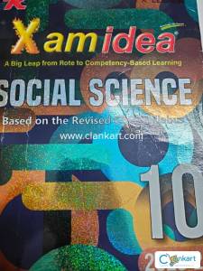 Xam idea Social Science Class 10 Book