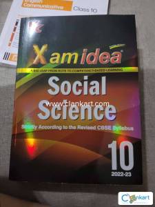 Xam idea Social Science class 10 CBSE board