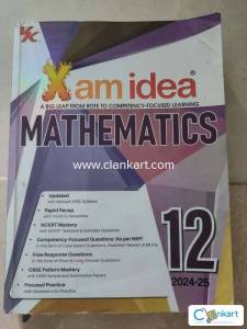 Xam idea mathematics for class 12 2025