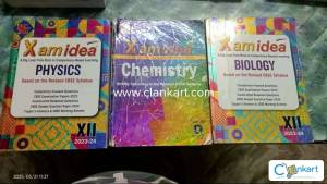 Xam idea physics chemistry biology combo pack class 12