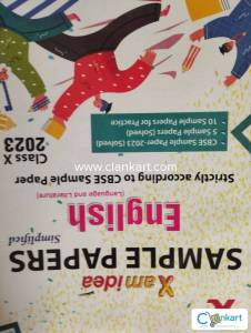 Xam idea sample papers English class 10