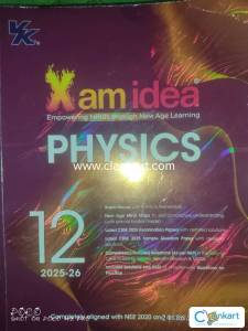 Xam idea with mind map Physics class 12th