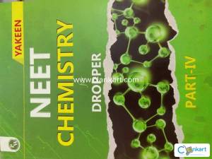 Yakeen NEET Chemistry for Dropper (part-1,2,3,4and solutions)