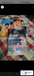 Your name manga set brand new