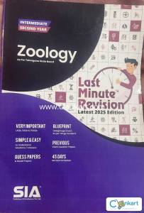 Zoology IPE LAST MINUTE REVISION 60/60 guarantee