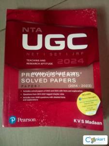 # UGC NET JRF Solved Question paper Book for ALL(Teaching and Aptitude