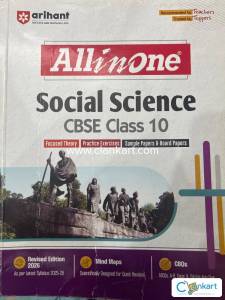 all in one arihant social science, CBSE class 10th