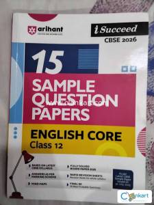 arihant 15 sample question papers of english class 12