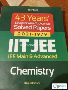 arihant chemisty jee mains advance sample paper 43 years