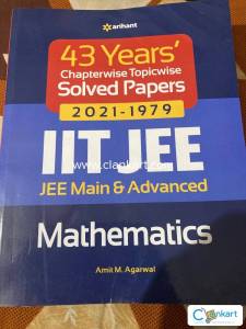 arihant mathematics jee mains advance 43 years chapterwise sample pape