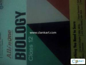 bio class xii all in one for cheap and best quality (not used)