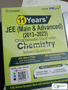 cengage chemistry pyqs main and advanced questions(2013-2023)