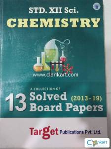 chemistry solved board paper book