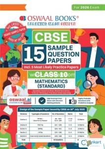 class 10 oswaal maths standard