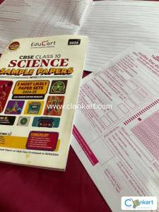 class 10th science sample papers with 2 writing sheets