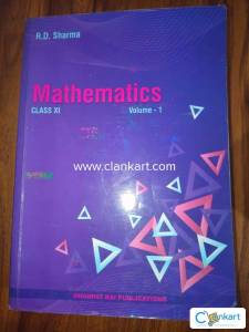 class 11 RD sharma volume 1 and 2