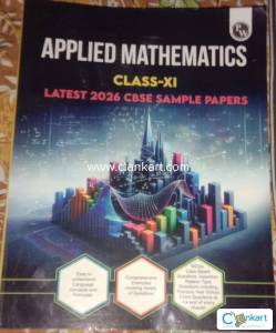 class 11 applied maths book 2025-26 CBSE sample paper by PW