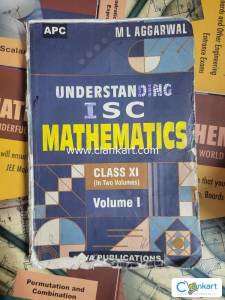 class 11 ml aggarwal maths vol 1(local pickup only)
