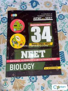 completely unused NEET Chapterwise Solved Papers 34 years