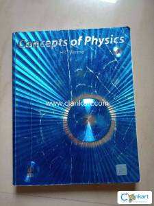 concept of physics HC verma voulme 1
