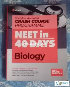 crash course programme neet in 40 days biology