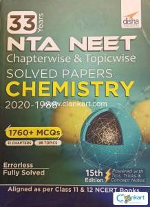 disha NTA NEET chapterwise and topicwise solved papers CHEMISTRY