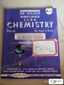 dr. dalal's simplified icse chemistry std 9