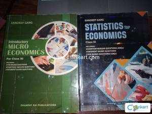 economics sandeep garg (statistics+micro) combo for class 11